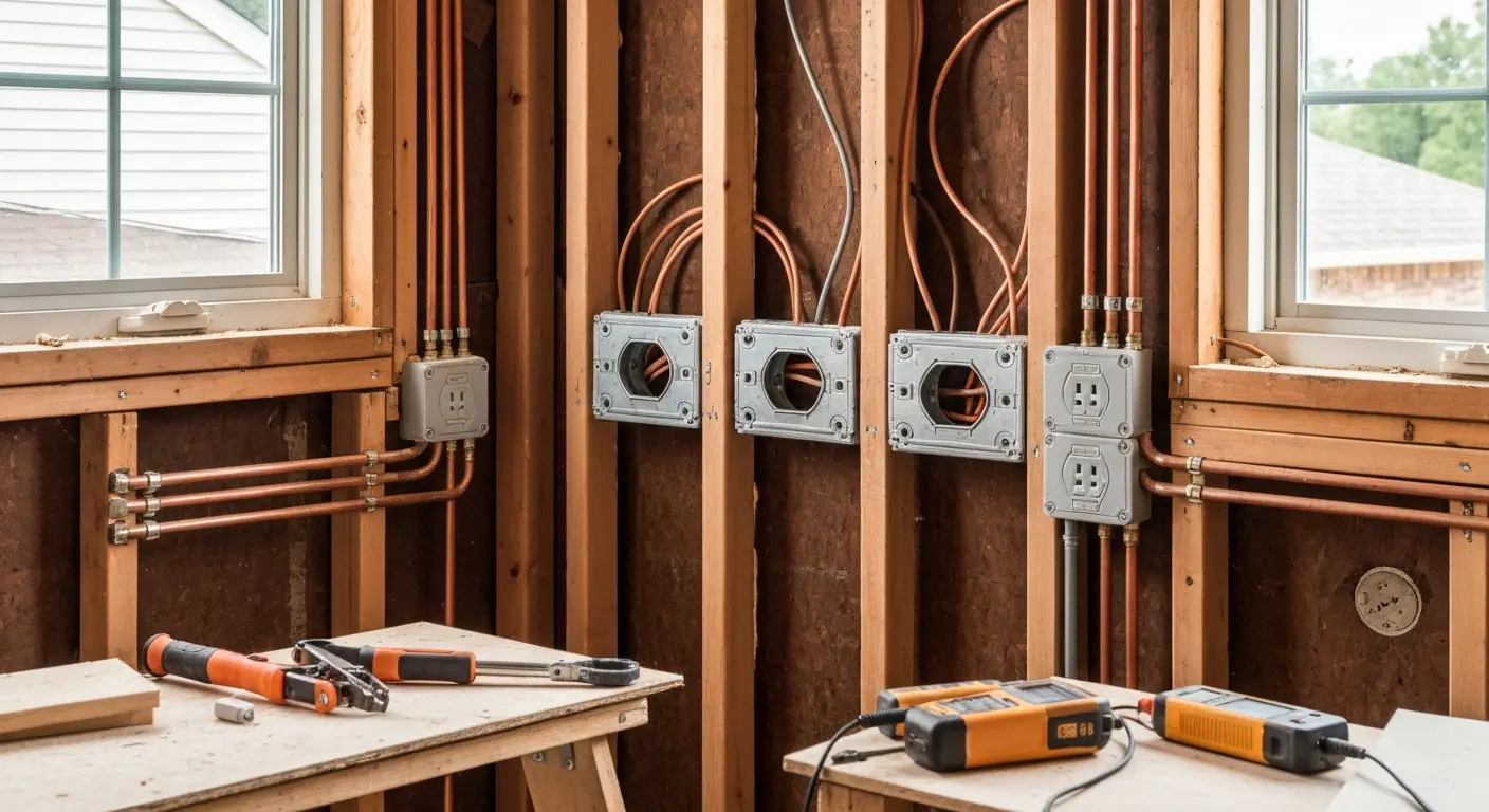 Electrical rough-in