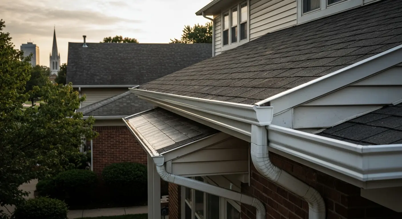 K-style gutter installation