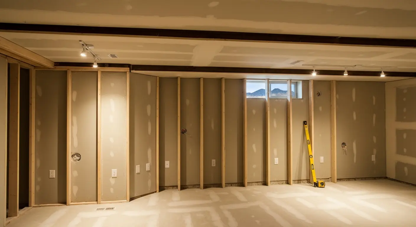 Basement finishing project