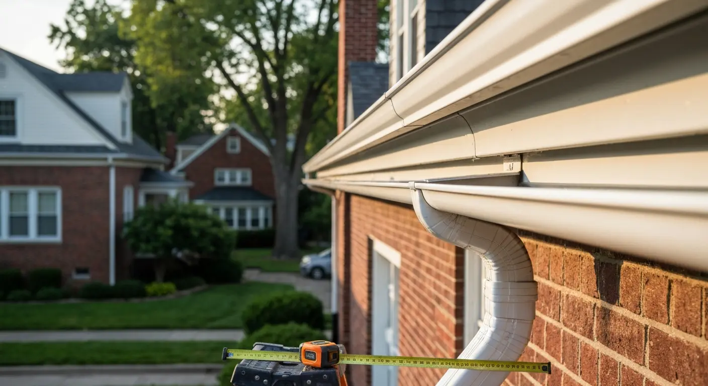 Gutter installation in Indianapolis