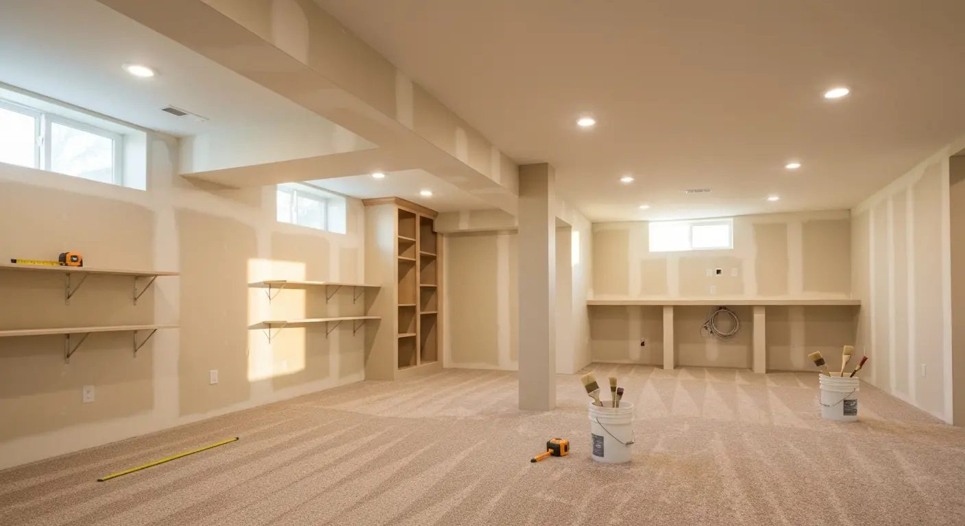 Basement finish project