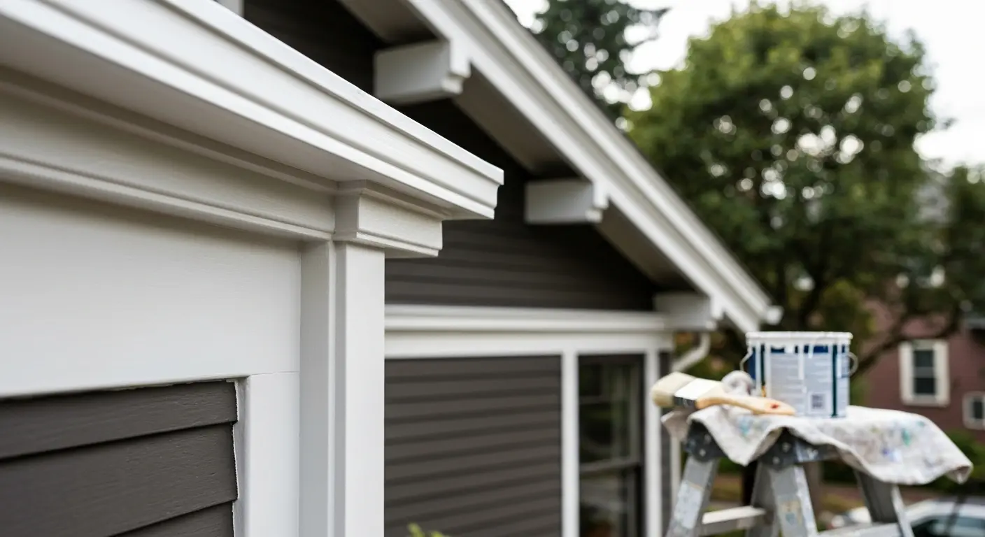 Trim and fascia painting