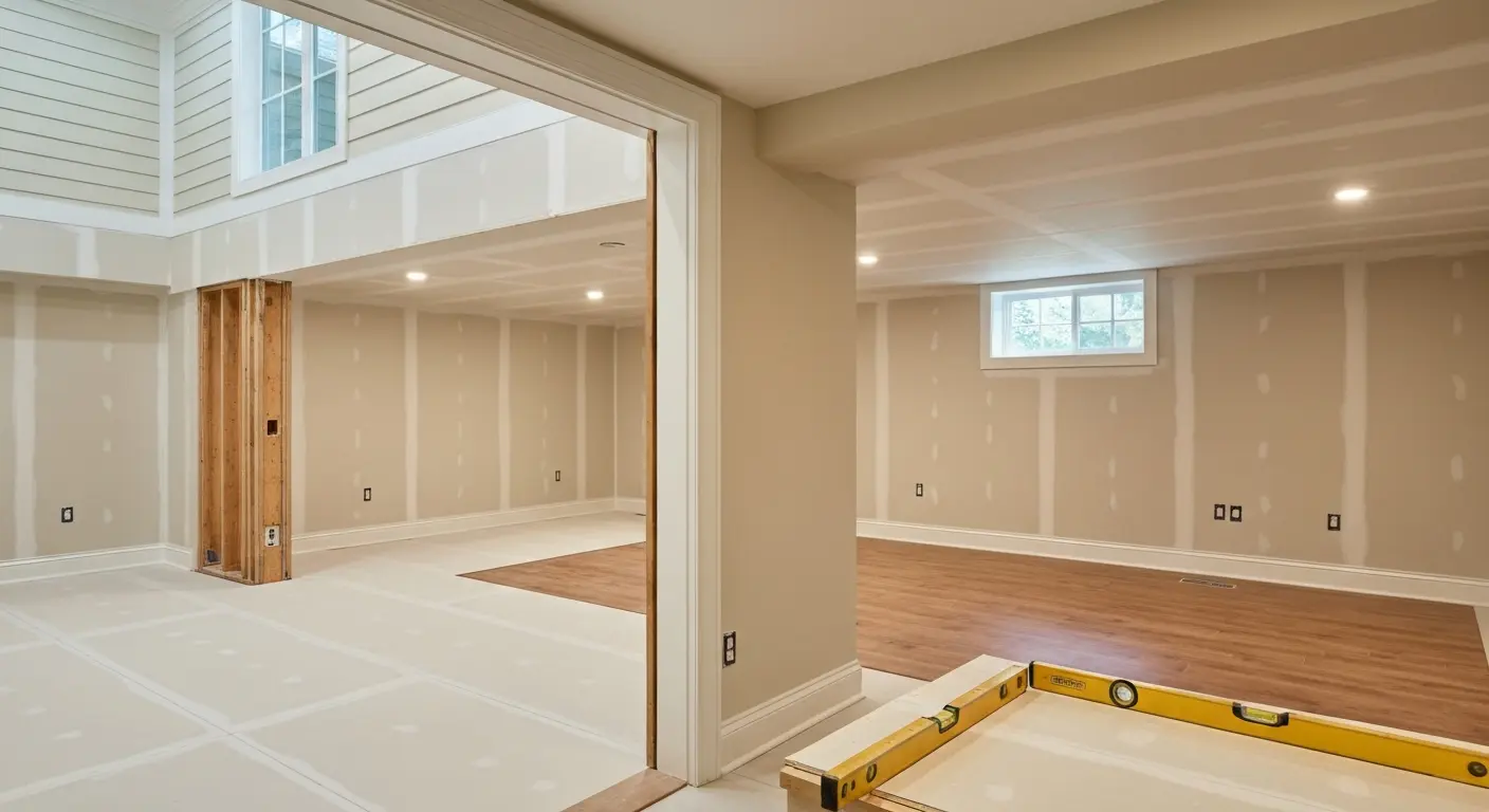 Basement remodel