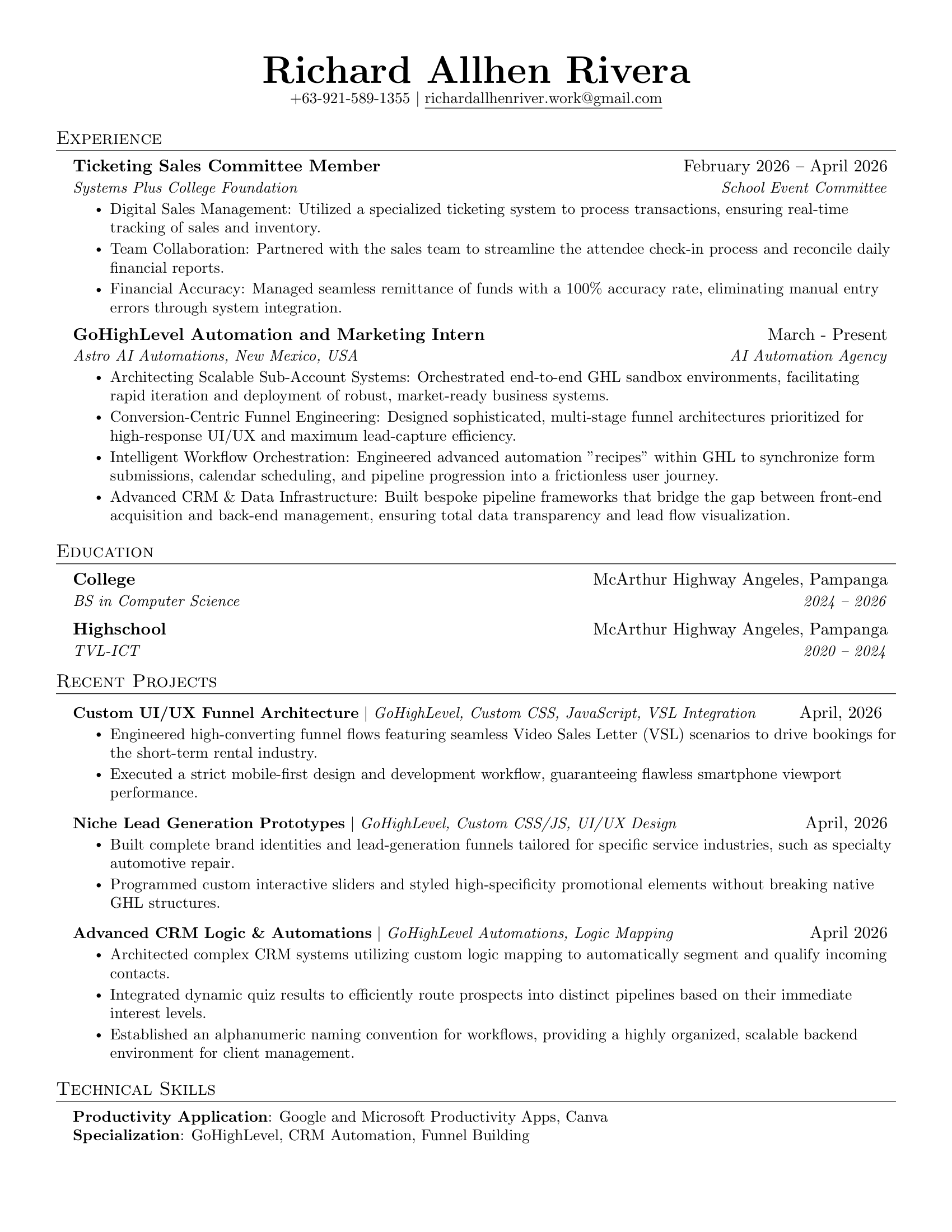Resume Preview