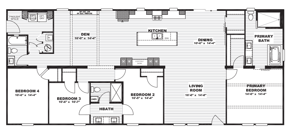 Standard Floor Plan Example