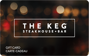 The Keg gift card deals Canada