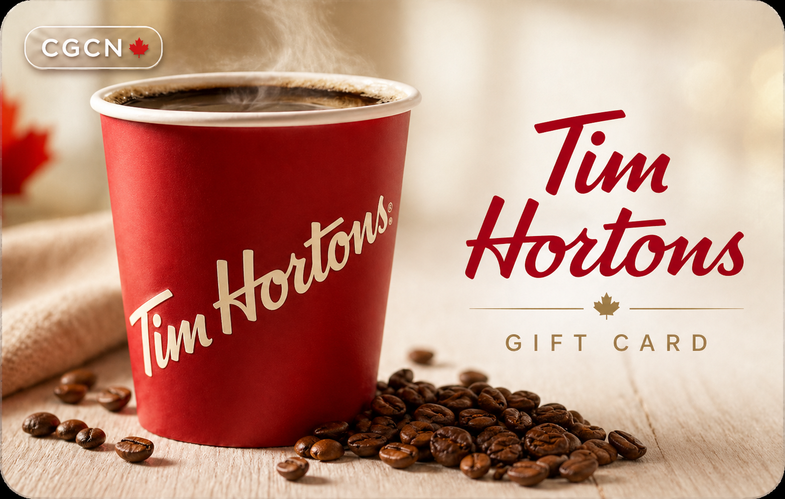 Tim Hortons cheap gift cards Canada