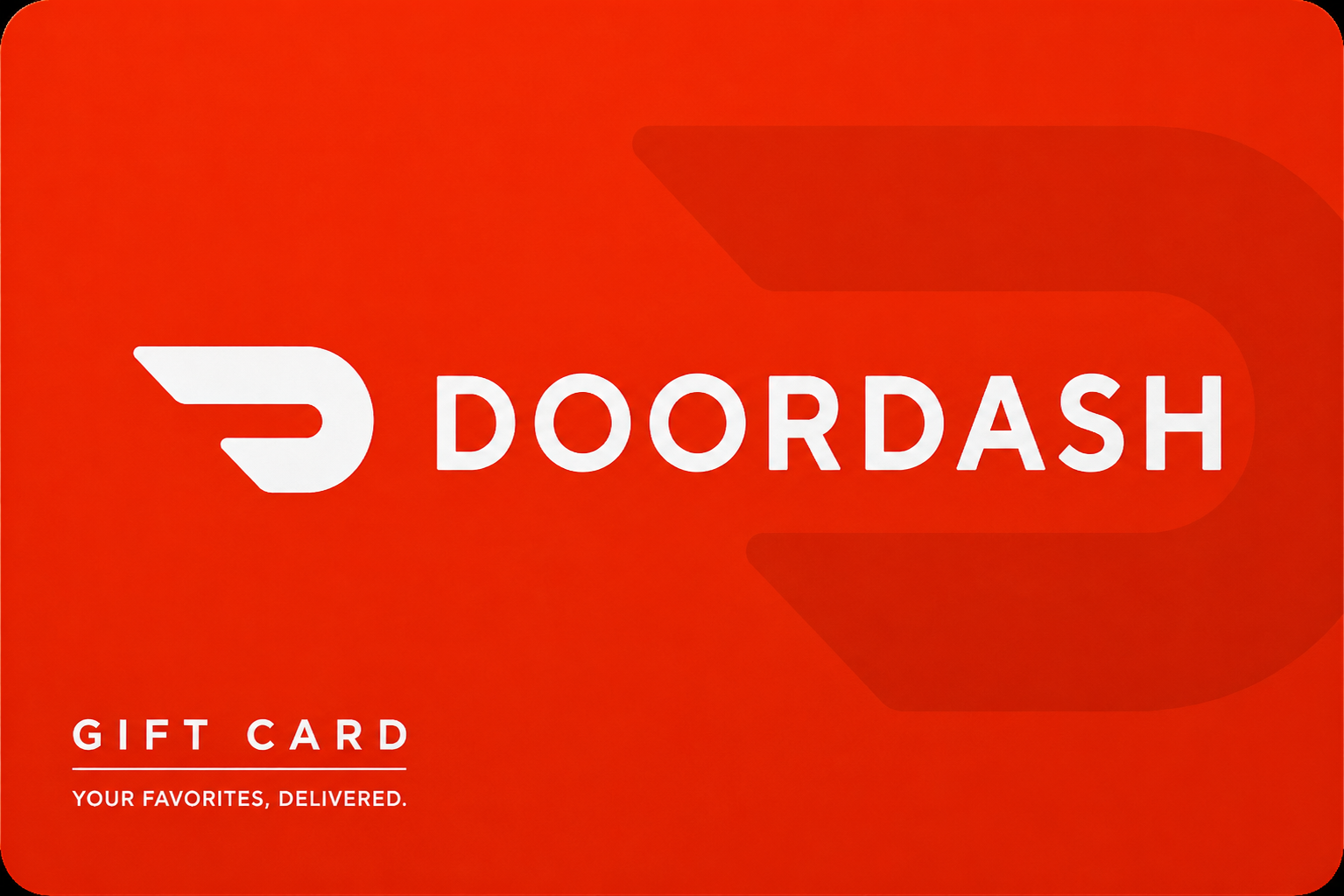DoorDash gift card