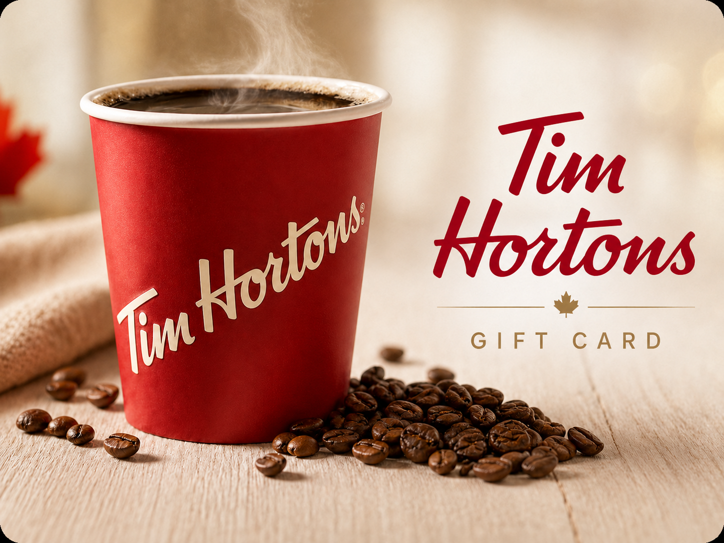 Tim Hortons gift card