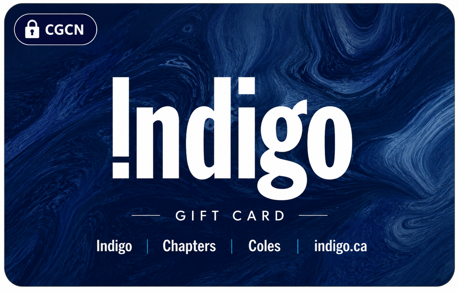 Indigo gift card