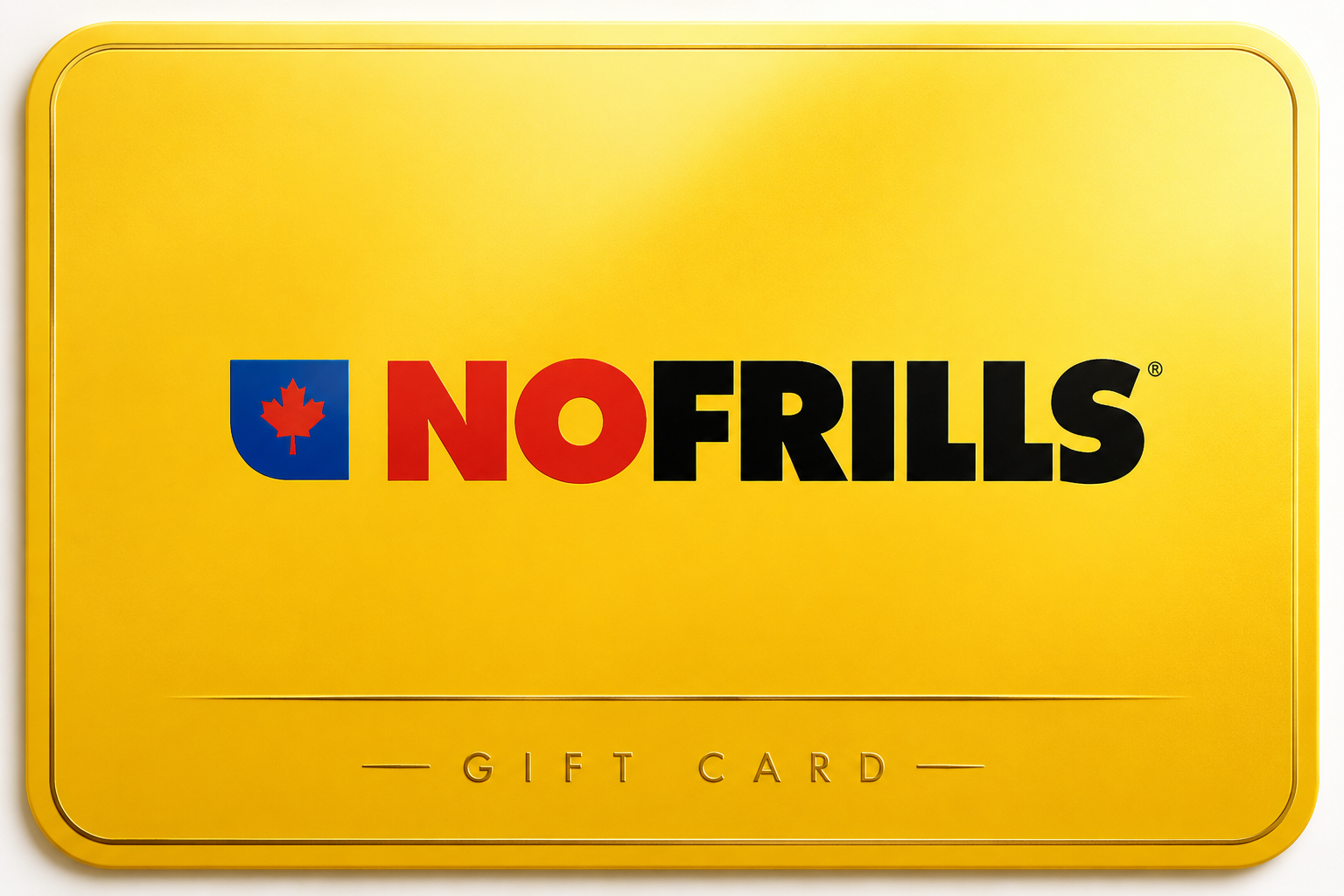 No Frills gift card shown beside a Canadian balance-check guide