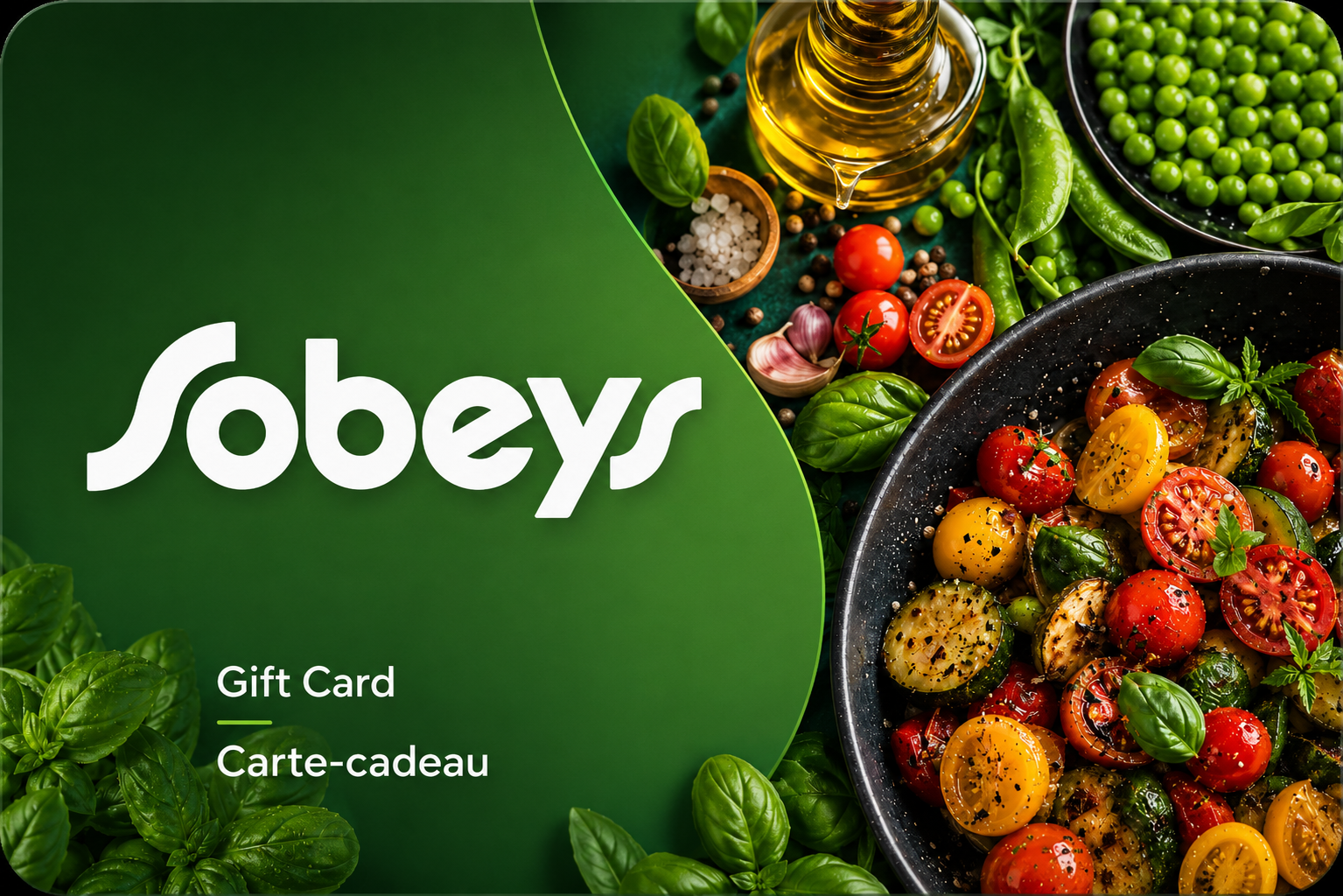 Sobeys gift card shown beside a Canadian balance guide