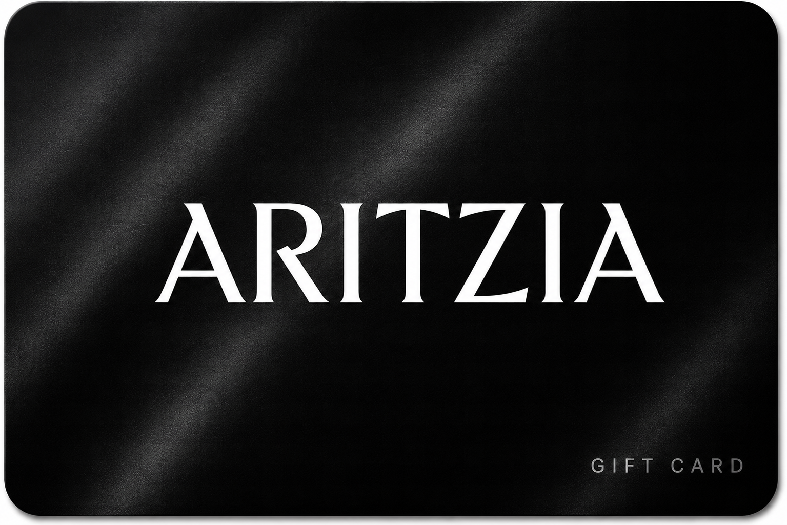 Aritzia gift card shown beside a Canadian balance-check guide