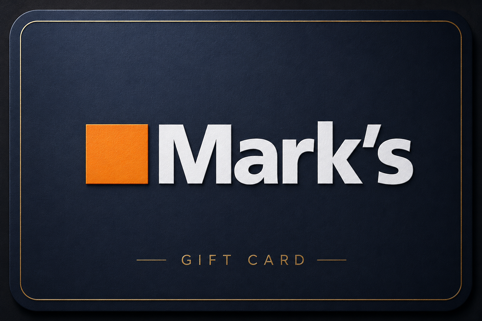 Mark's gift card shown beside a Canadian balance-check guide