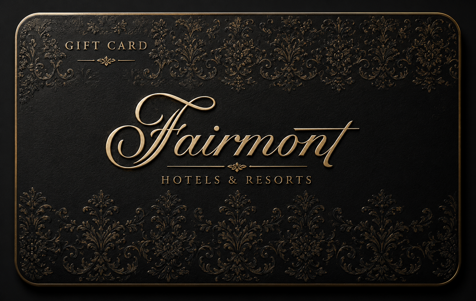 Fairmont gift card shown beside a Canadian balance-check guide