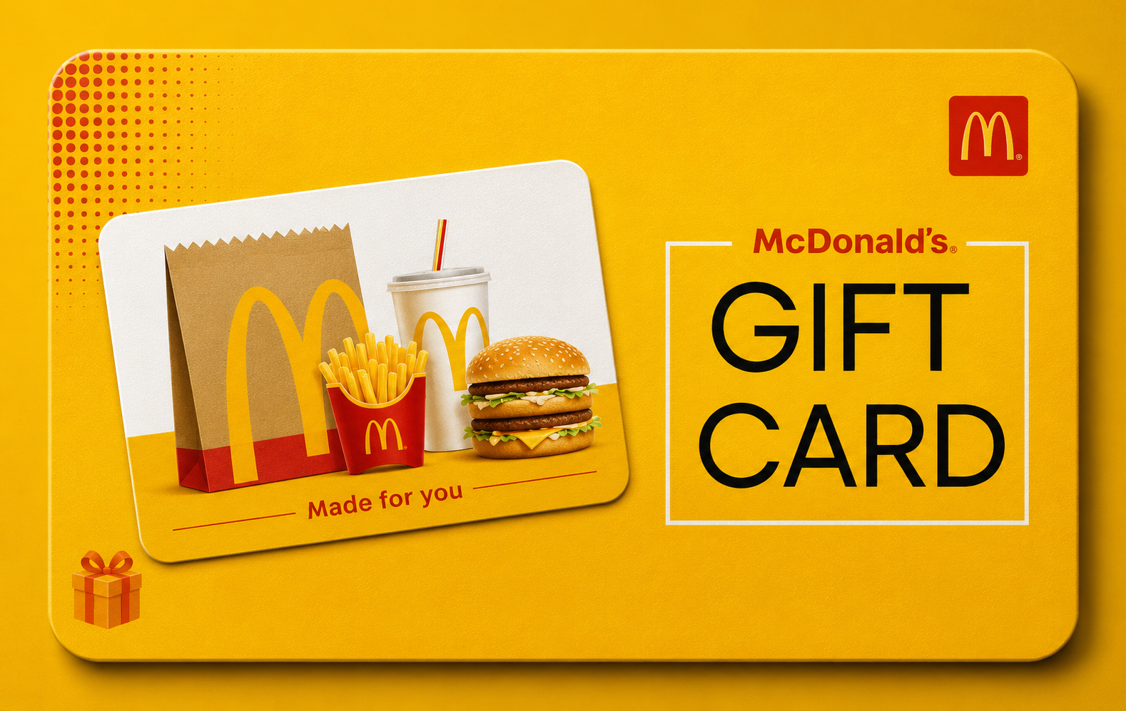 McDonald's Arch Card shown beside a Canadian balance-check guide
