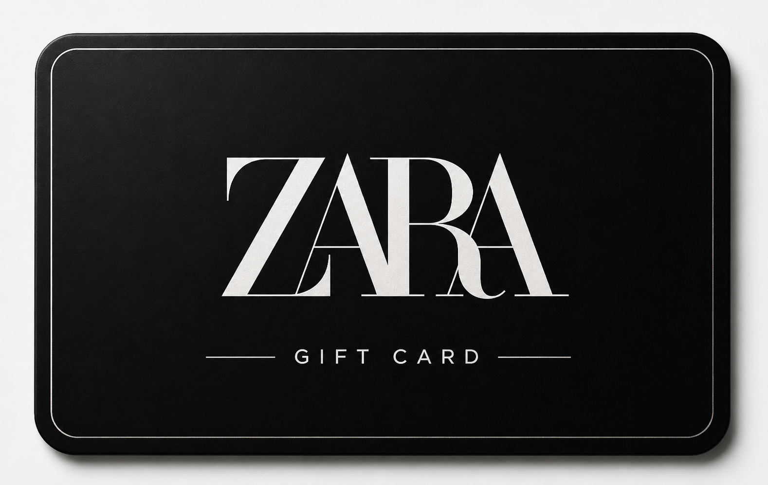 Zara gift card shown beside a Canadian balance-check guide