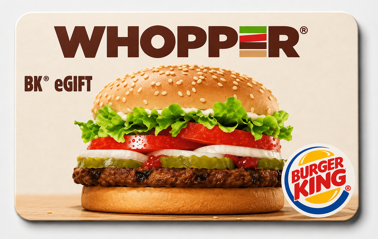 Burger King gift card shown beside a Canadian balance-check guide