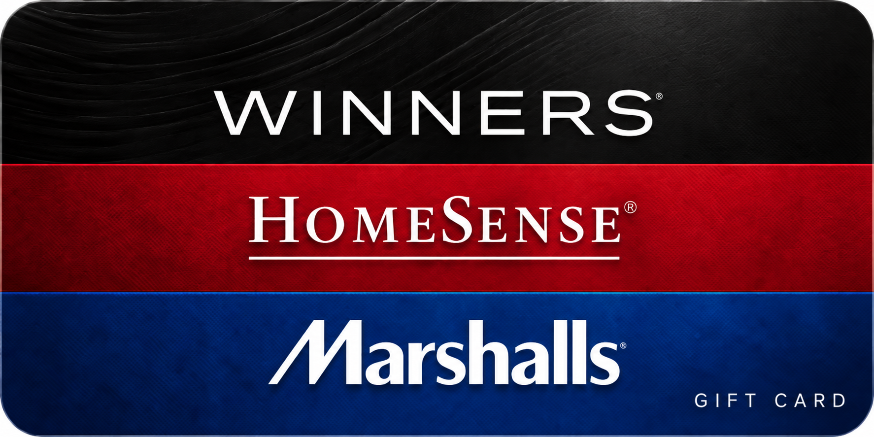 Winners / HomeSense / Marshalls gift card