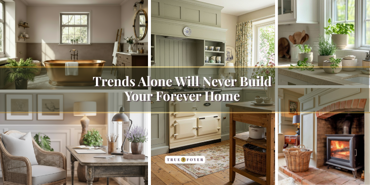 Trends Do Not Build Forever Homes | True Foyer
