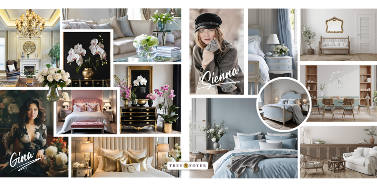 Glamorous Gina and Scandinavian Sienna Archetypes | True Foyer