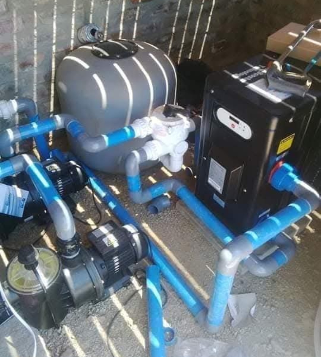 Pool pump and filtration equipment