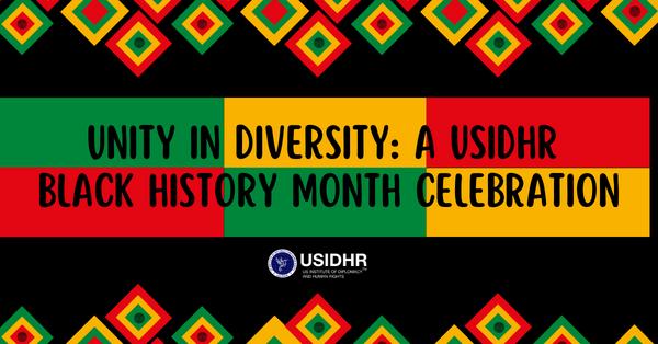Join Unity in Diversity: A USIDHR Black History Month Celebration Webinar