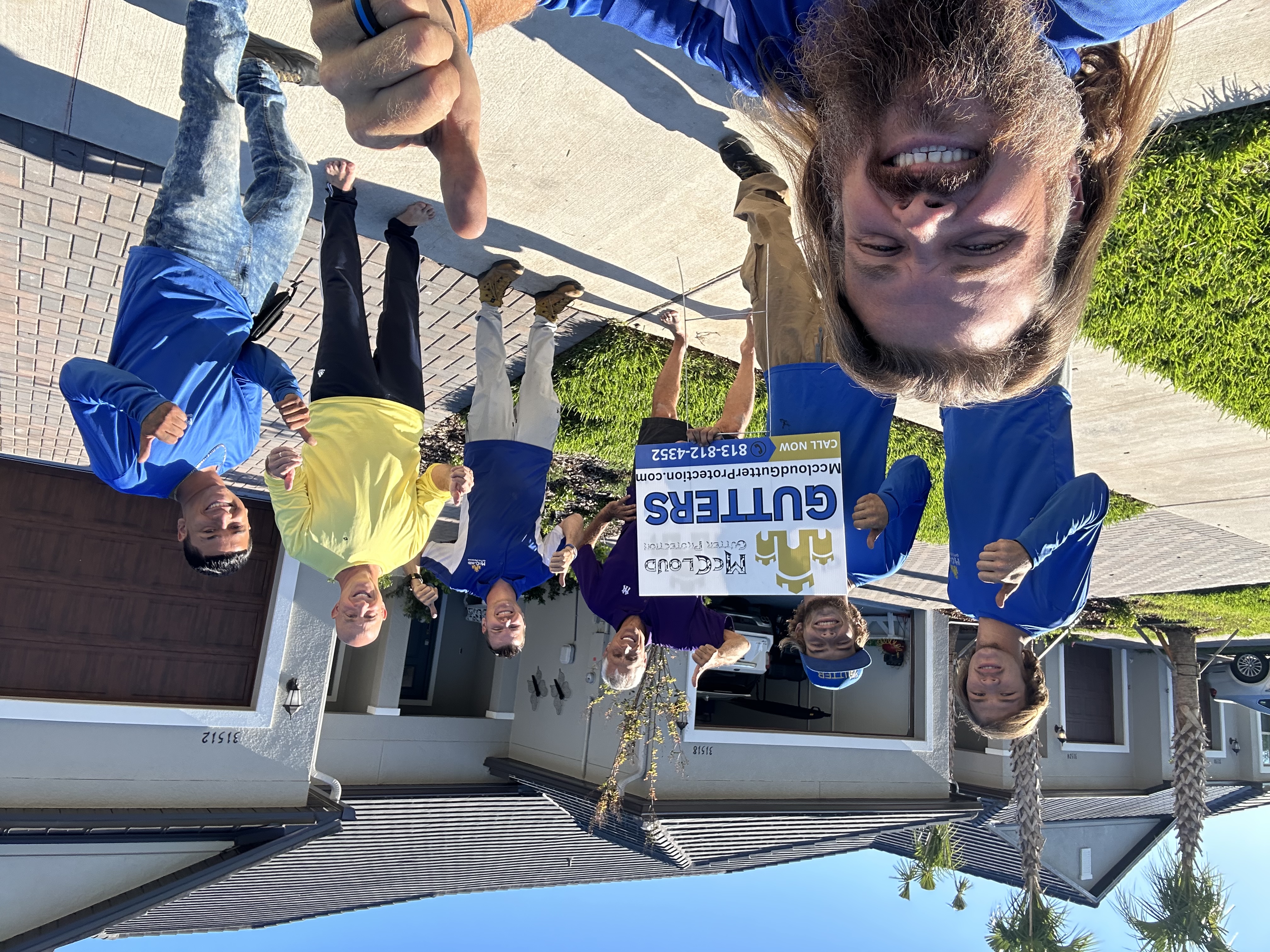 McCloud Gutter Protection crew