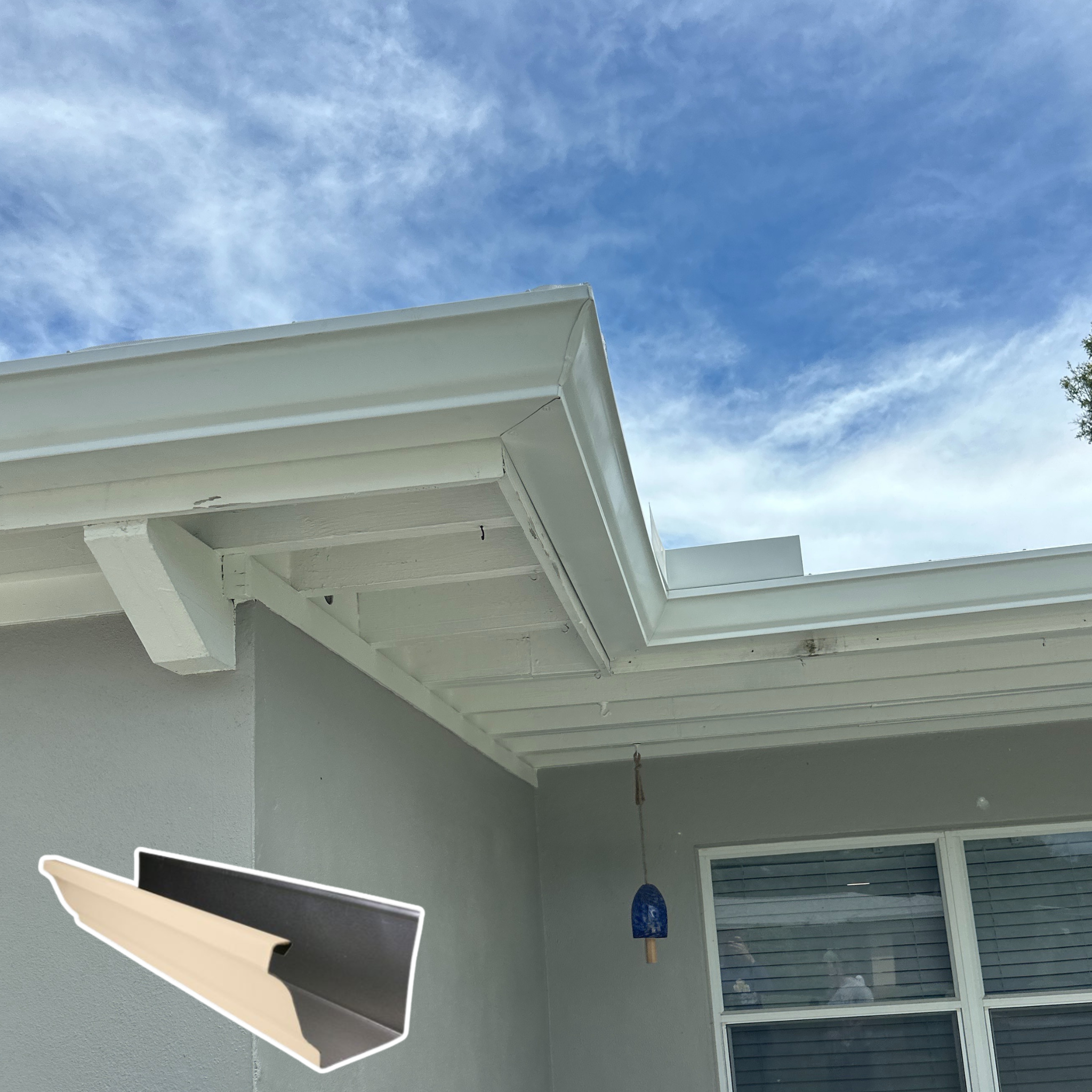 K-Style gutter profile