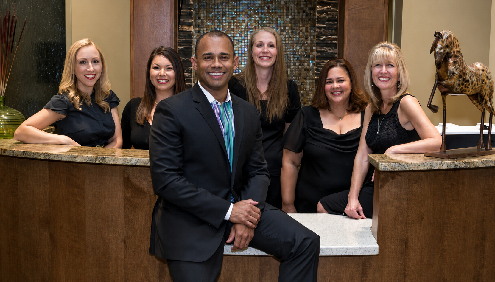 Dental implant team