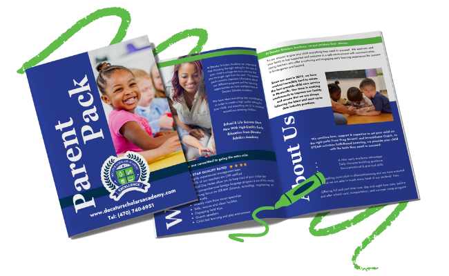 Free Parent Pack from decatur scholars academy