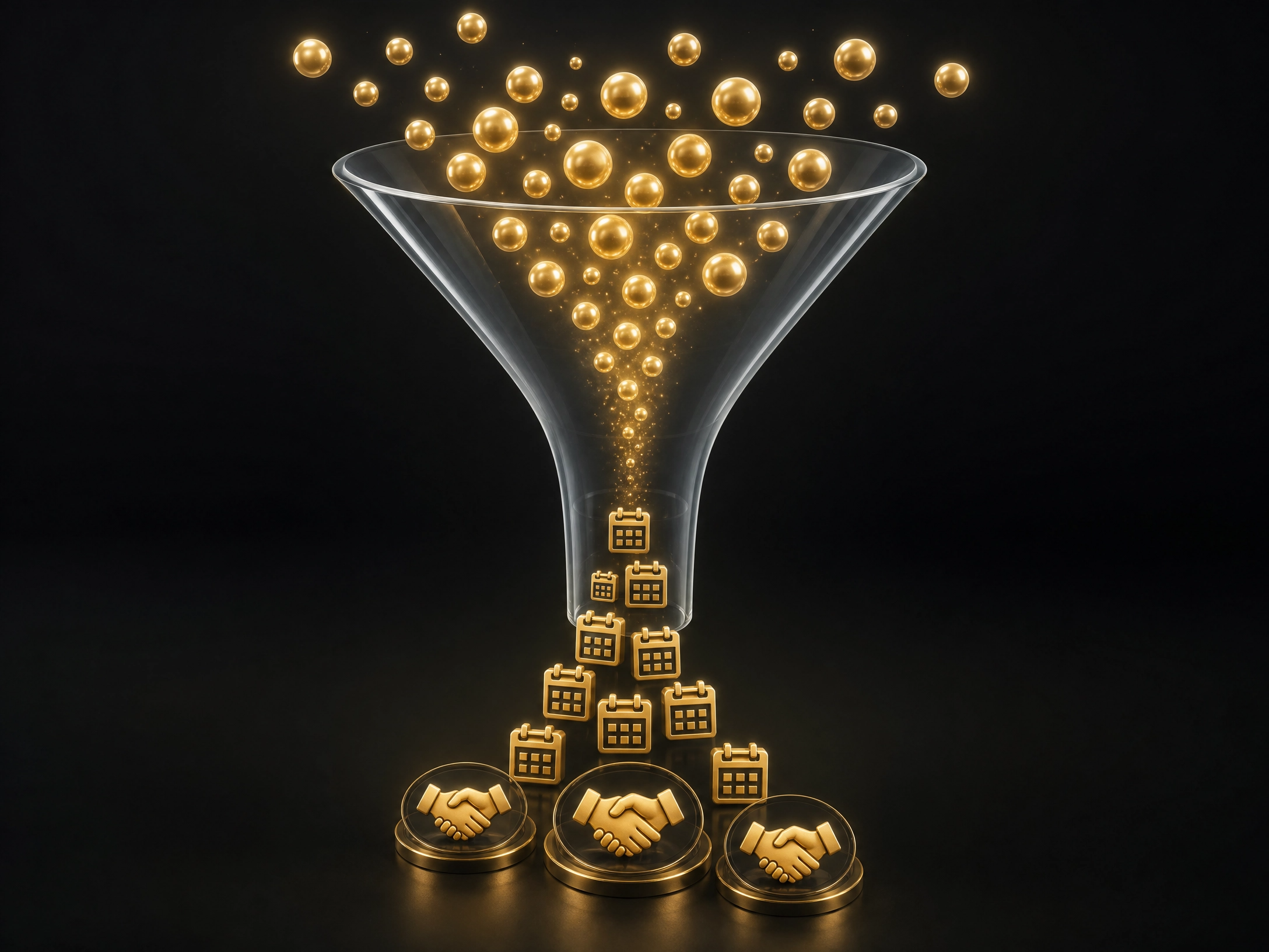 Visual representation of a real estate lead conversion funnel with automation. Visual representation of a real estate lead conversion funnel with automation.