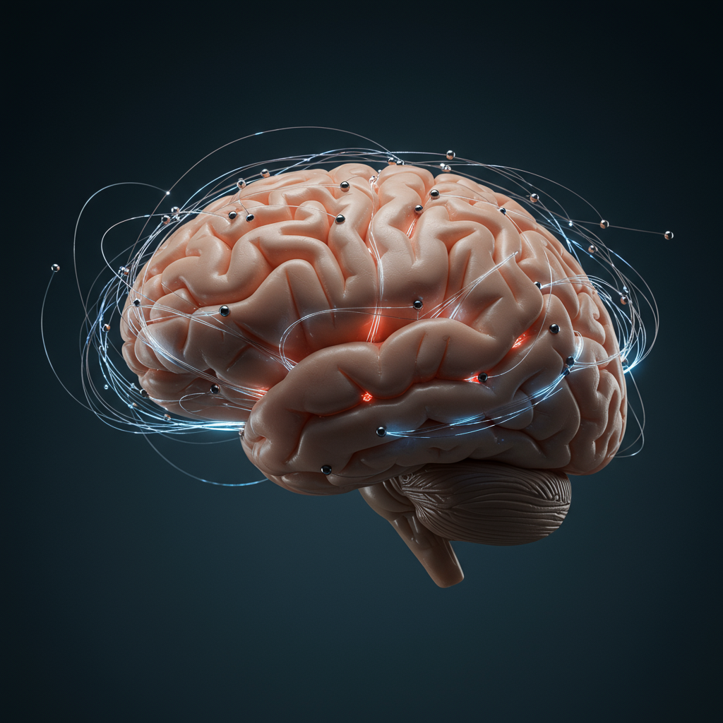 A stylized depiction of a brain with interconnected nodes, symbolizing strategic thinking and complex problem-solving, surrounded by flowing data streams. No words displayed on the image. A stylized depiction of a brain with interconnected nodes, symbolizing strategic thinking and complex problem-solving, surrounded by flowing data streams. No words displayed on the image.