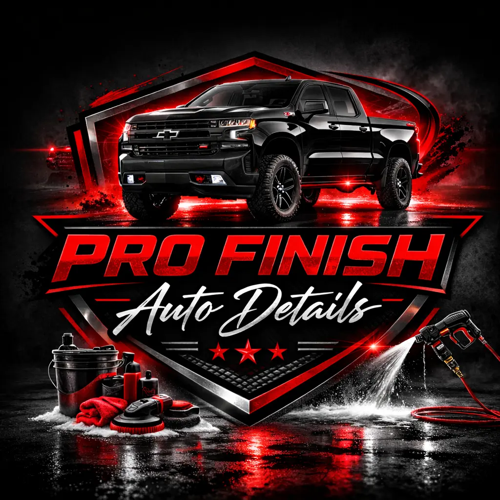 Pro Finish Auto Details logo