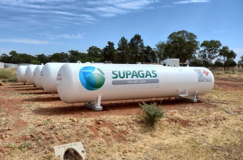 Supagas bulk LPG storage facility