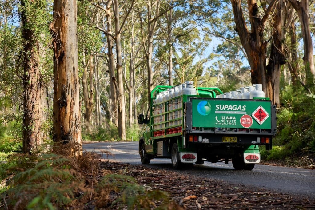 Supagas delivery in remote Australia