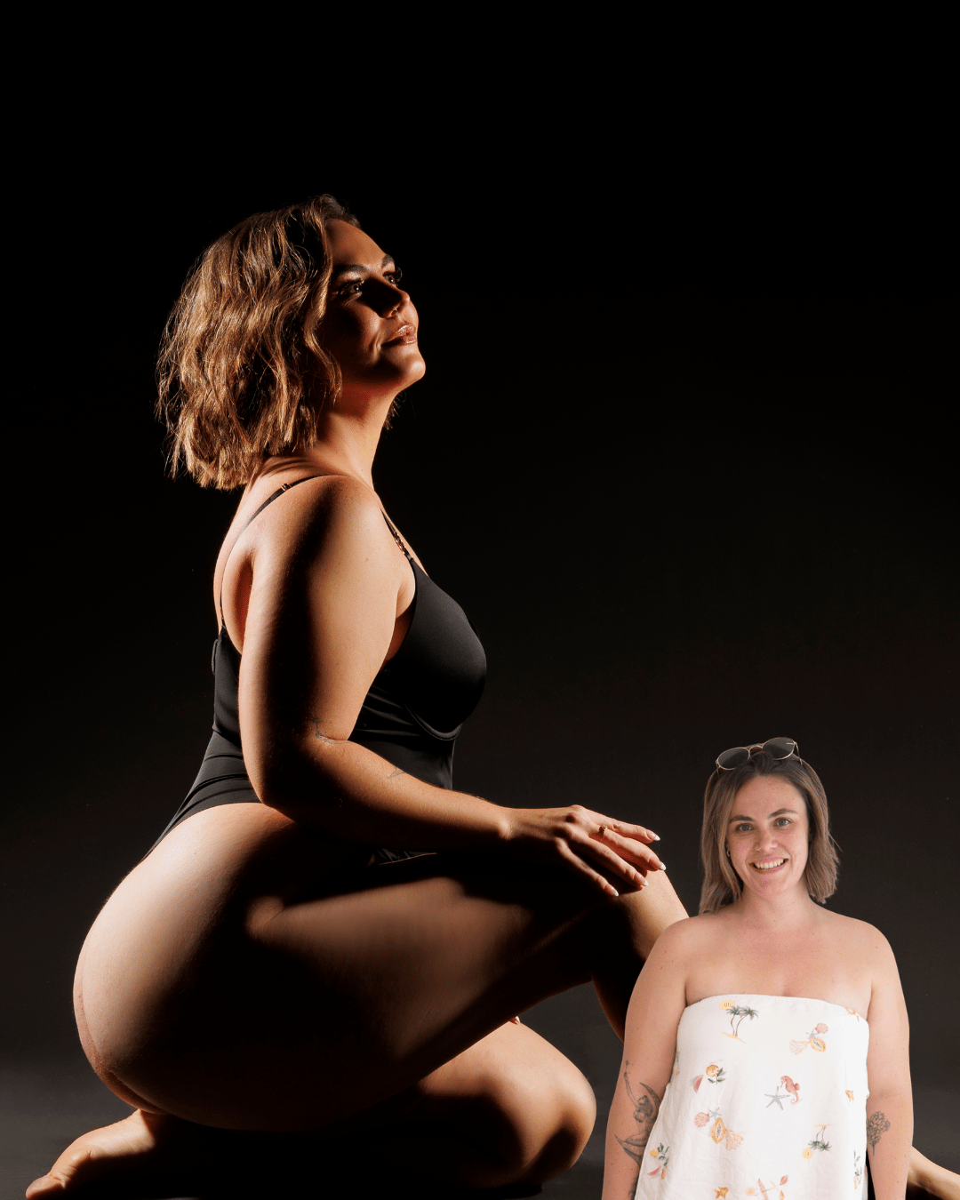 What is boudoir photography elegant portrait example Studio Republic