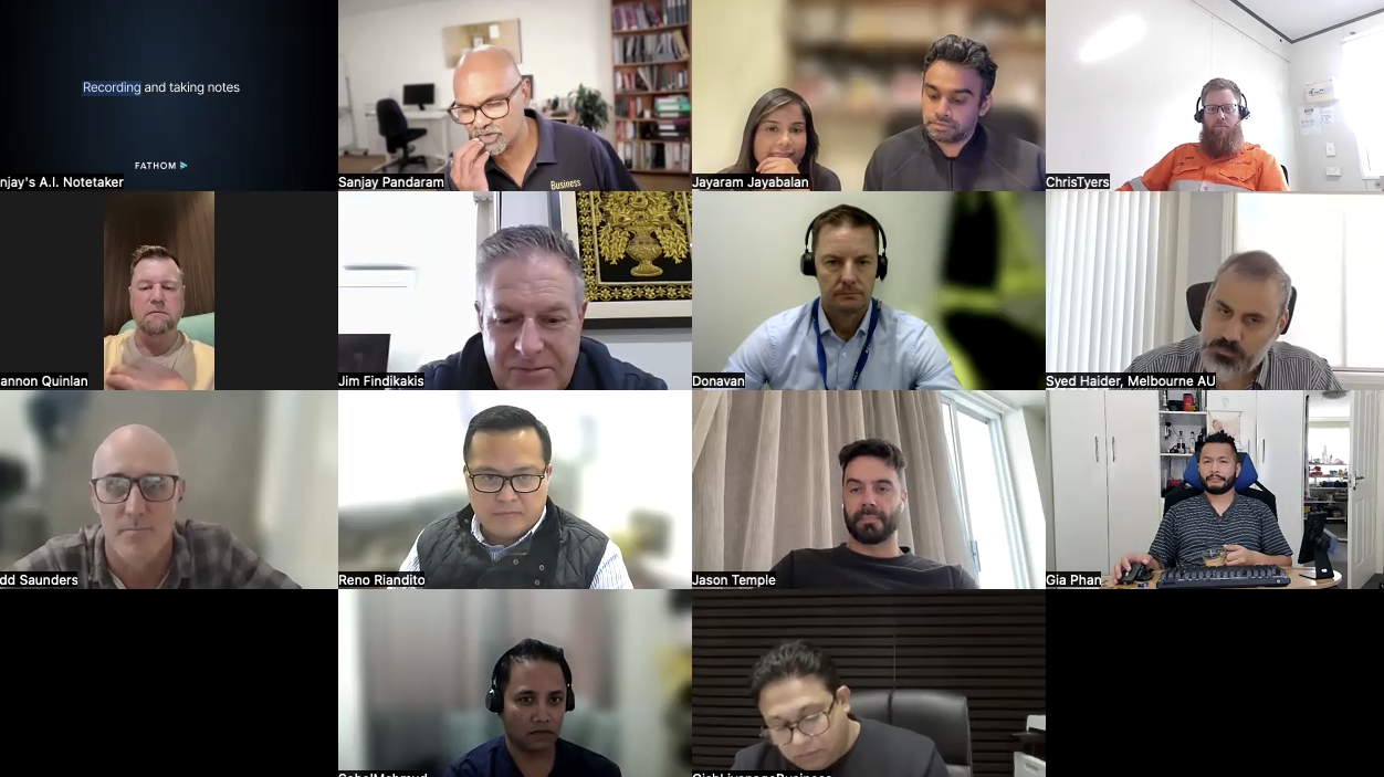 Weekly deal review call