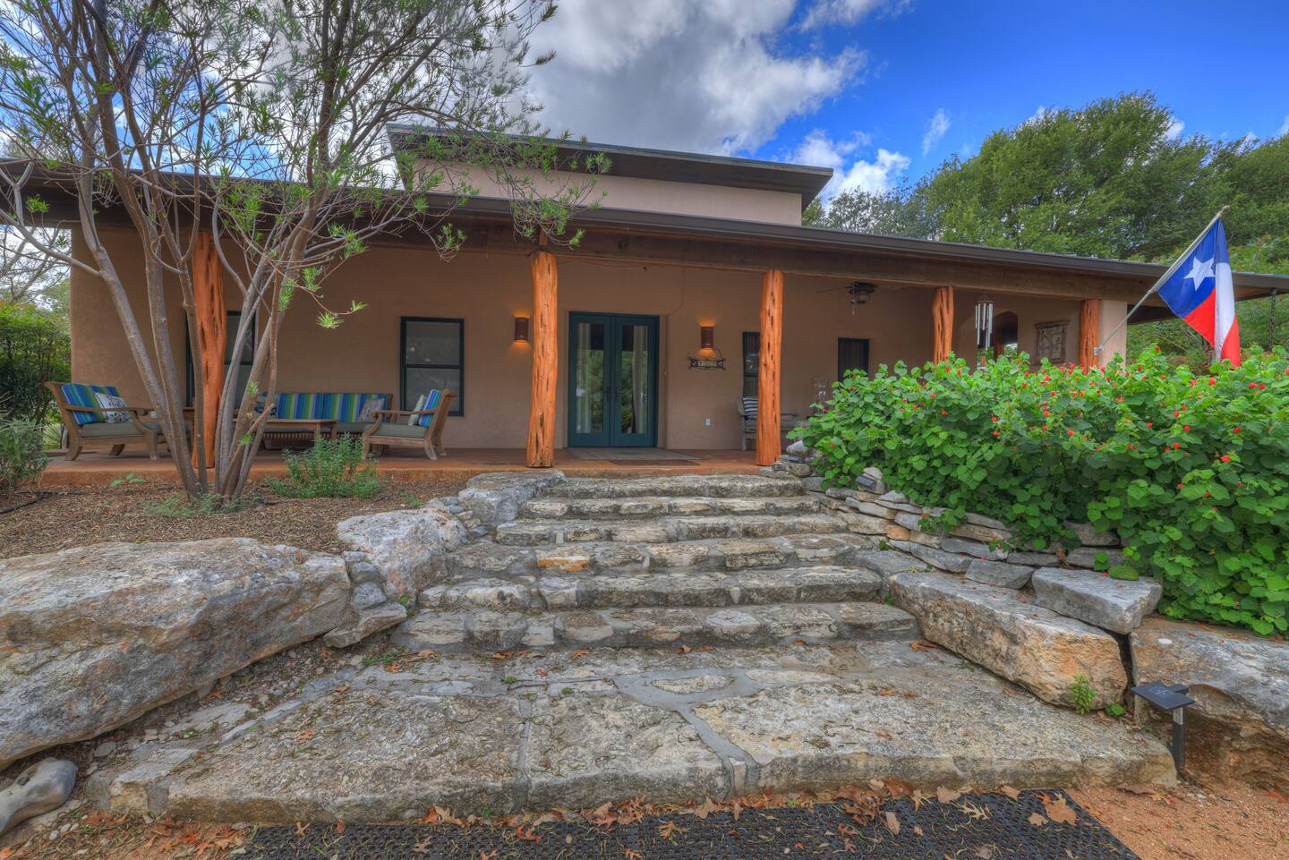 The property exterior at The Willows