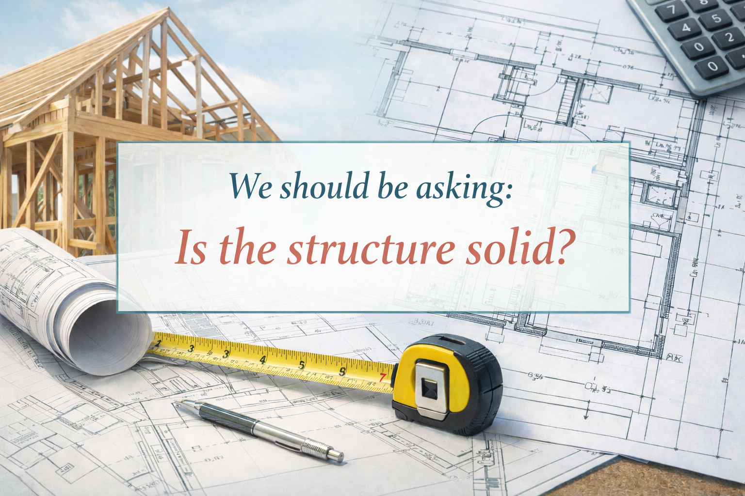 Before stopping Algebra 1 curriculum, ask, "Is the structure solid?"