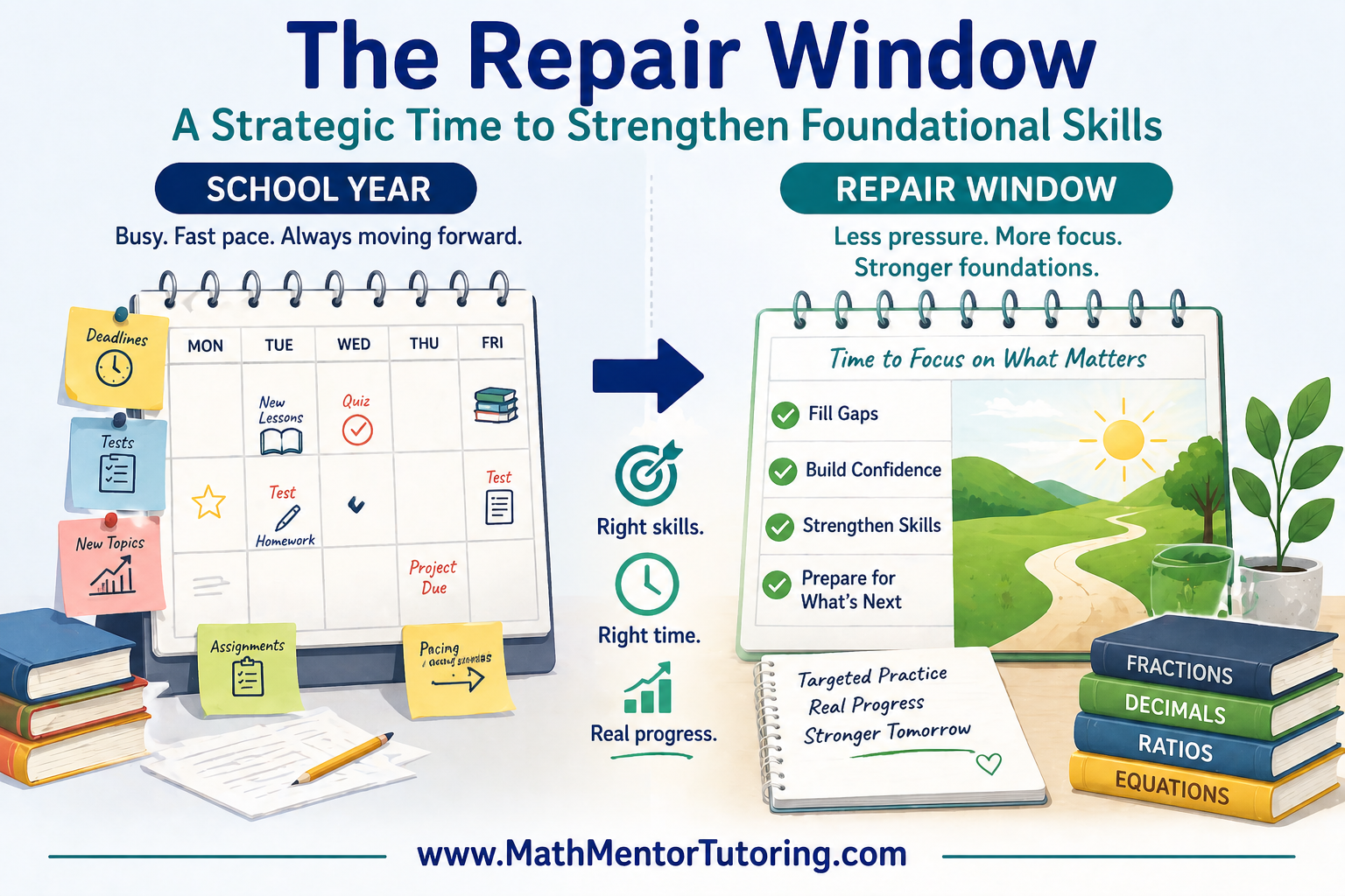 How can students be ready for next school year math? This graphic shows how preparing now builds confidence and creates a smoother start in the next grade.