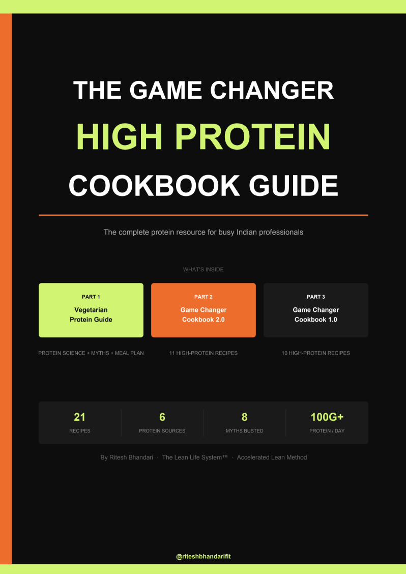 Cover of The Game Changer High-Protein Cookbook Guide