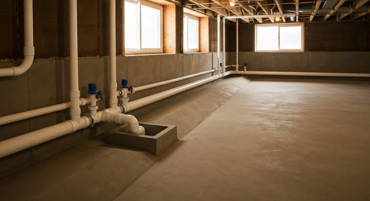 Foundation waterproofing installation