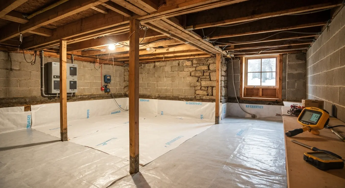 Mold and moisture prevention treatment