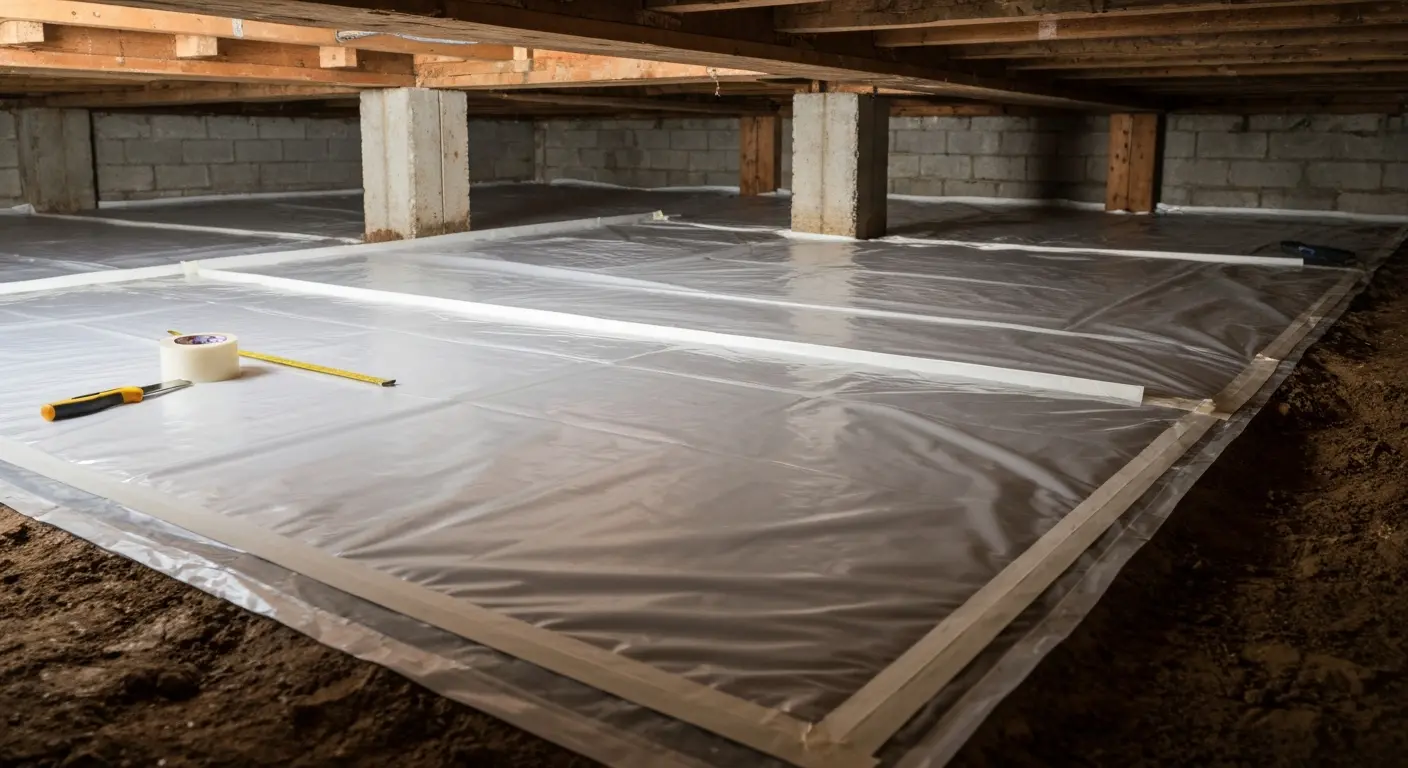 Vapor barrier installation