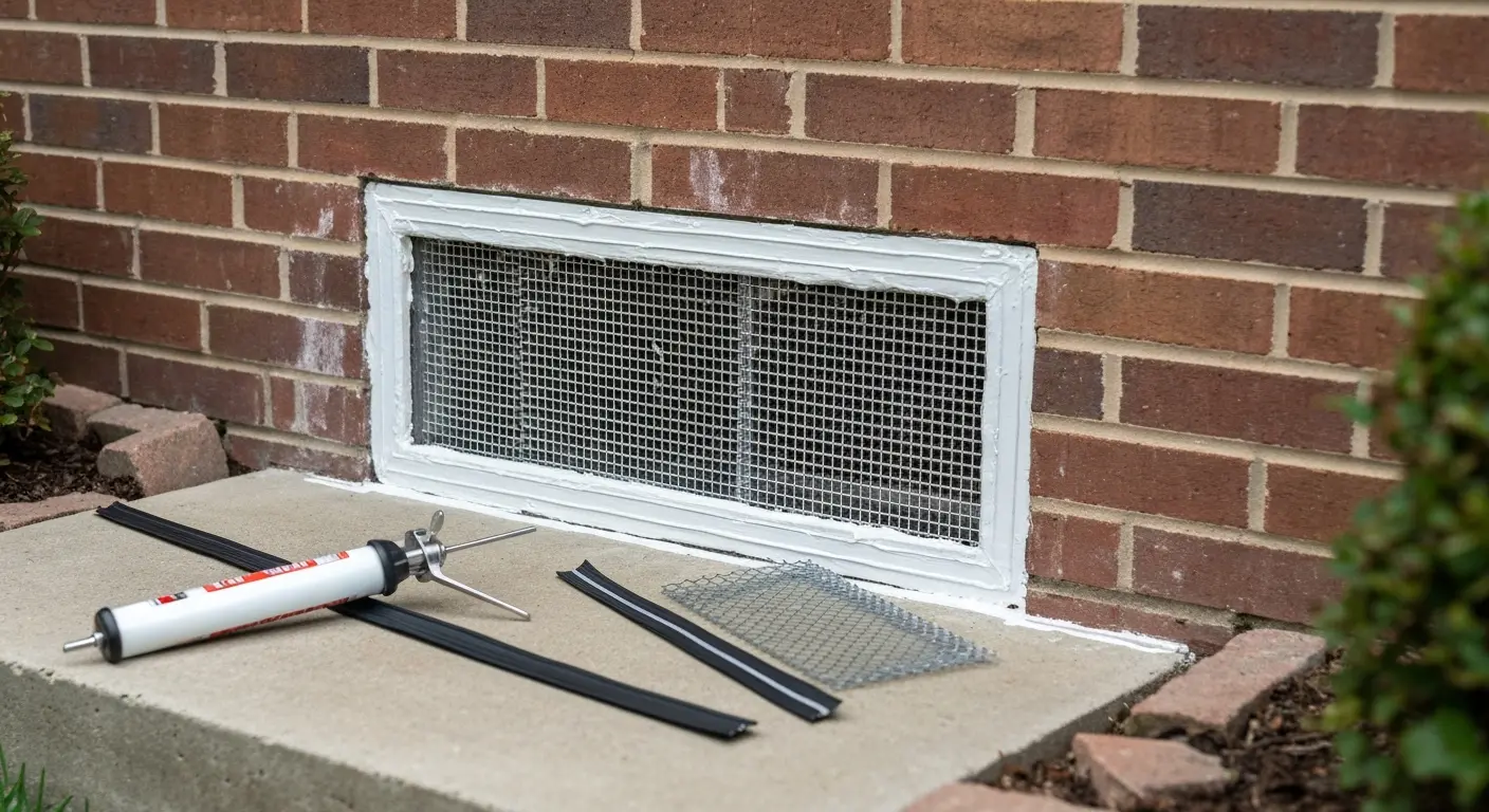 Vent sealing work