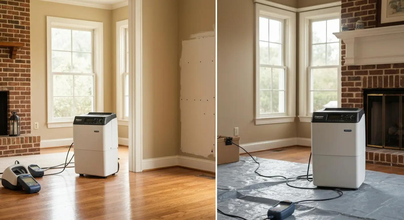 Water damage restoration service