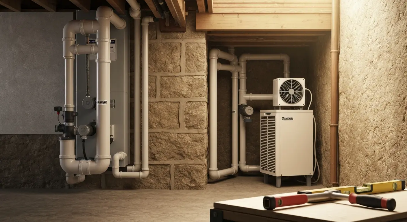 Moisture odor control and preventive maintenance