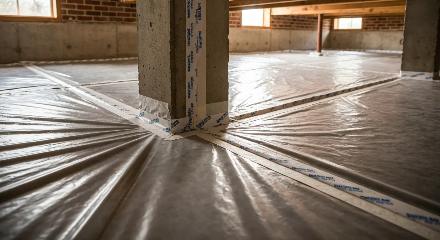 Vapor barrier installation Lyman SC