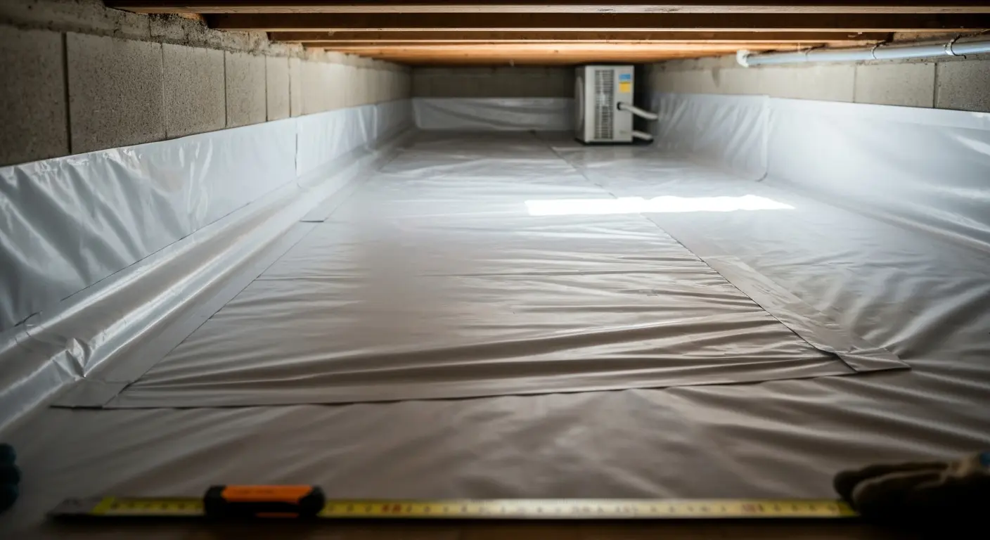 Crawl space encapsulation project